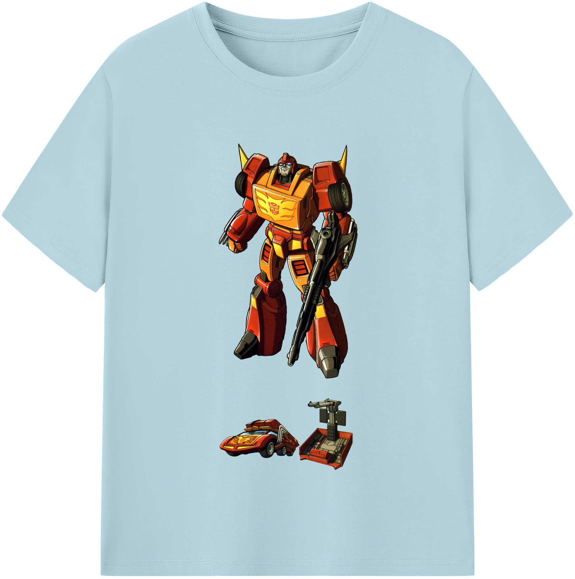 （画像用）  綿100％半袖Tシャツ（フロントプリント）